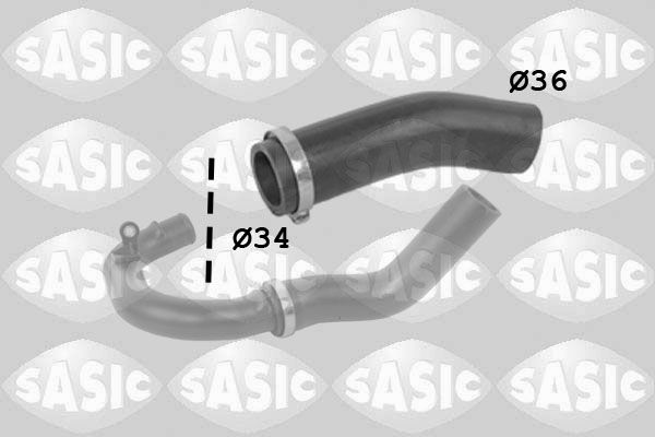 SASIC 3336208 Charge Air Hose