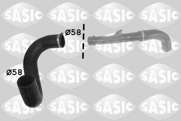 SASIC 3336309 Charge Air Hose