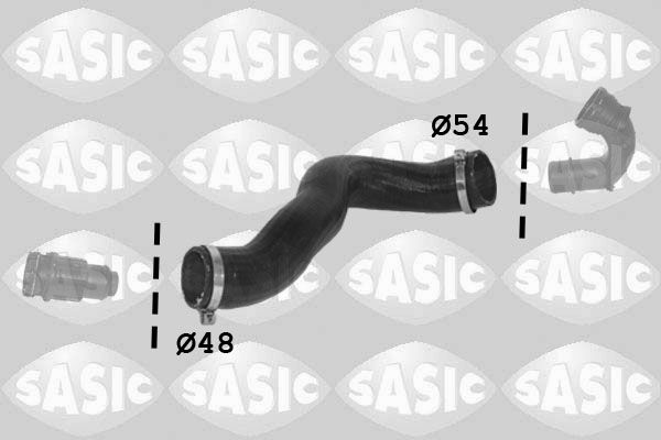 SASIC 3336348 Charge Air Hose