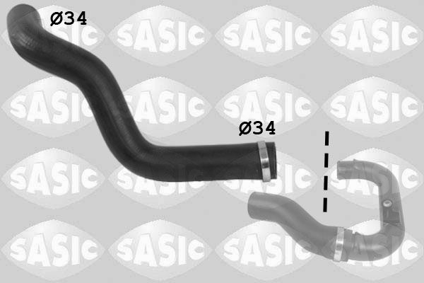 SASIC 3356078 Charge Air Hose