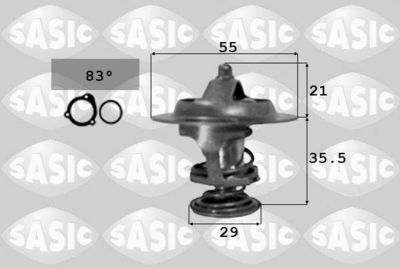 Thermostat, coolant SASIC 3381231