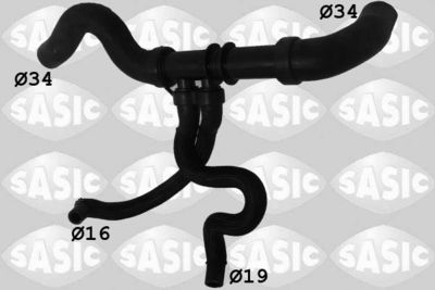 Radiator Hose SASIC 3404101