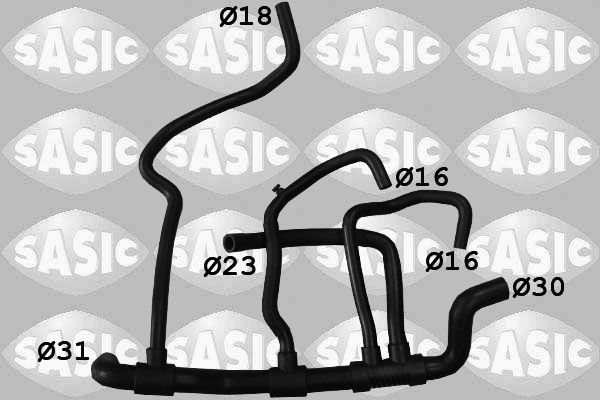 SASIC 3404140 Radiator Hose