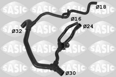 Radiator Hose SASIC 3404203
