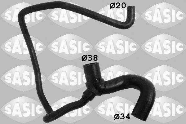 SASIC 3406258 Radiator Hose