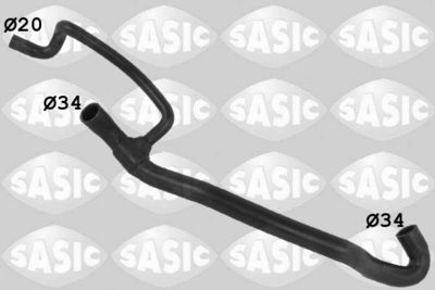 Radiator Hose SASIC 3406345