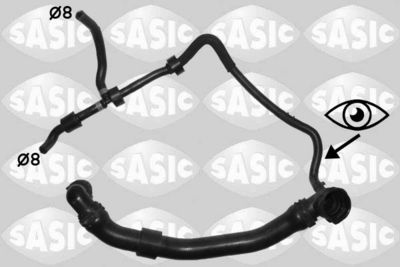 Radiator Hose SASIC 3406505