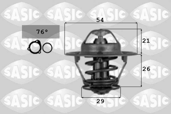 SASIC 4000367 Thermostat, coolant