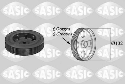 Belt Pulley, crankshaft SASIC 4000701