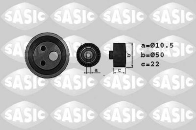Tensioner Pulley, timing belt SASIC 4000802