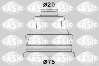 Bellow Kit, drive shaft SASIC 4003404