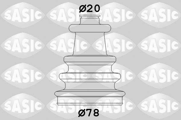 SASIC 4003405 Bellow Kit, drive shaft