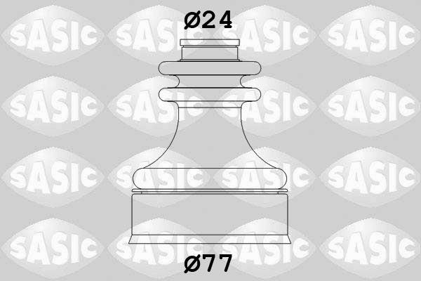 SASIC 4003425 Bellow Kit, drive shaft