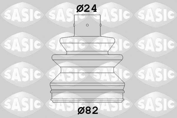 SASIC 4003448 Bellow Kit, drive shaft