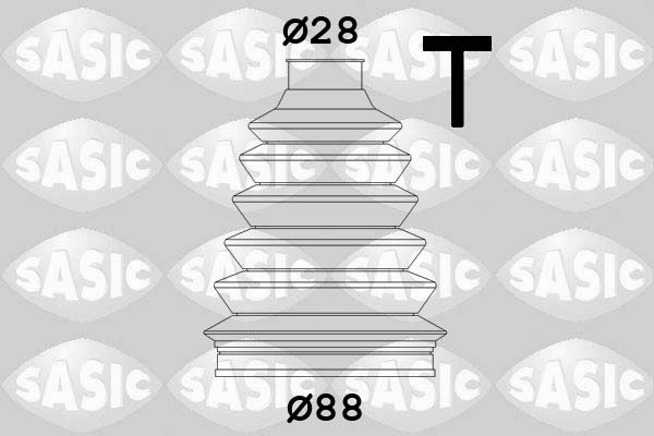 SASIC 4003455 Bellow Kit, drive shaft