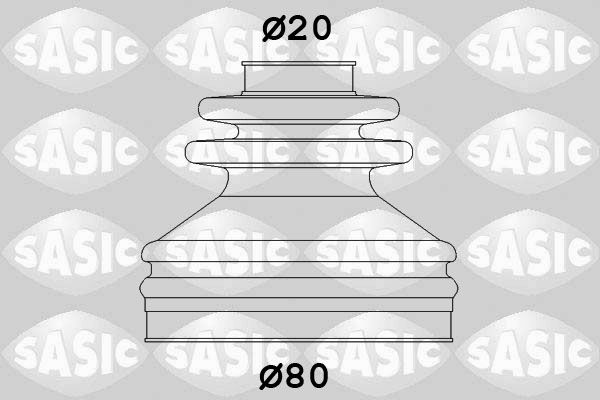SASIC 4003467 Bellow Kit, drive shaft
