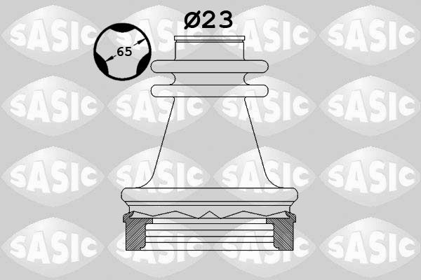 SASIC 4003472 Bellow Kit, drive shaft