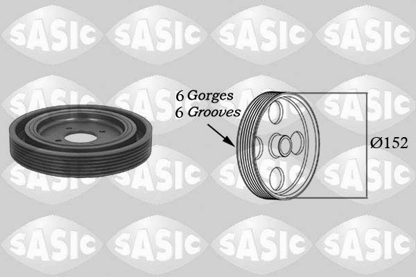 SASIC 5150Q60 Belt Pulley, crankshaft