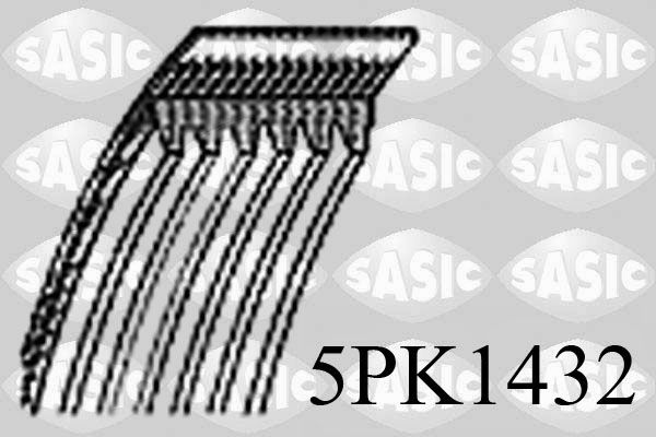 SASIC 5PK1432 V-Ribbed Belt