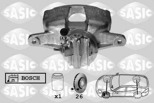 SASIC 6500008 Brake Caliper