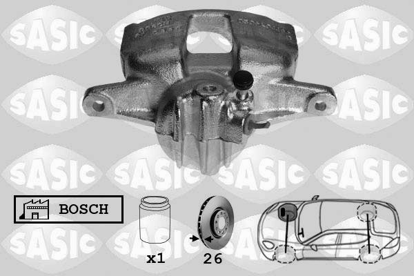 SASIC 6500009 Brake Caliper