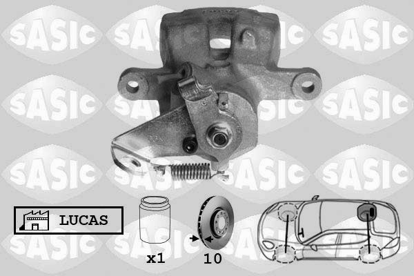 SASIC 6504007 Brake Caliper