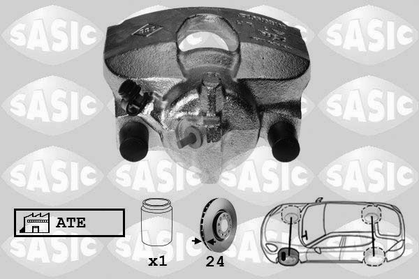 SASIC 6504012 Brake Caliper