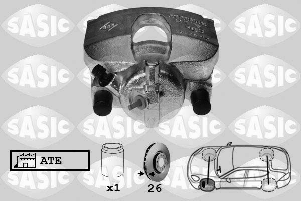 SASIC 6504016 Brake Caliper