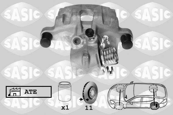 SASIC 6504018 Brake Caliper