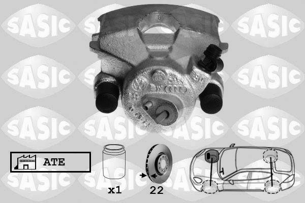 SASIC 6506005 Brake Caliper