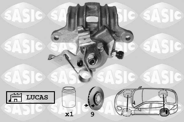 SASIC 6506010 Brake Caliper