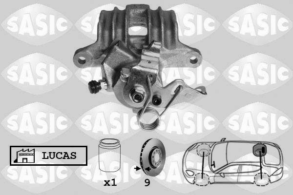 SASIC 6506011 Brake Caliper