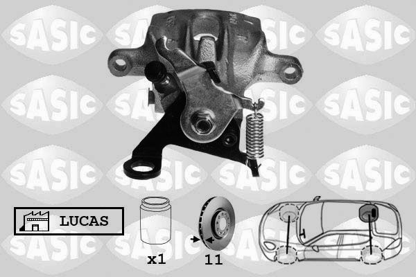 SASIC 6506029 Brake Caliper