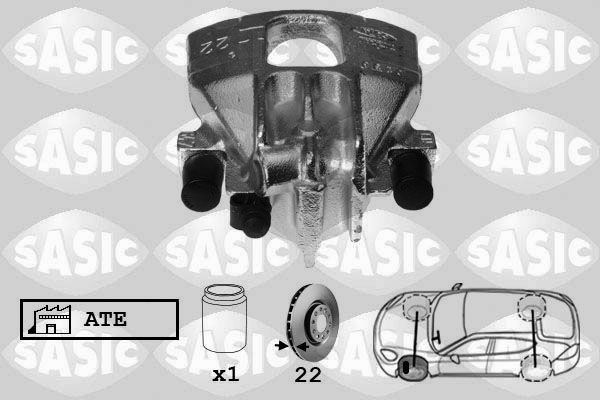 SASIC 6506030 Brake Caliper