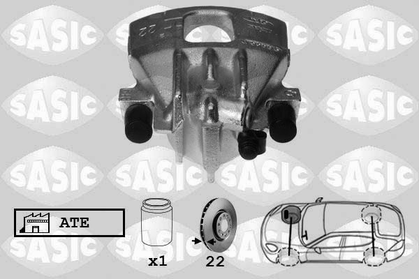 SASIC 6506031 Brake Caliper