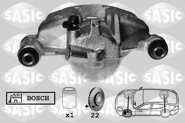 SASIC 6506042 Brake Caliper