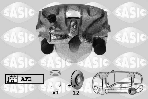 SASIC 6506048 Brake Caliper