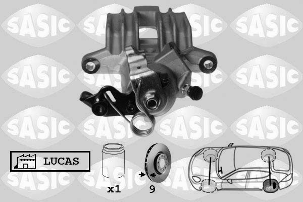SASIC 6506072 Brake Caliper