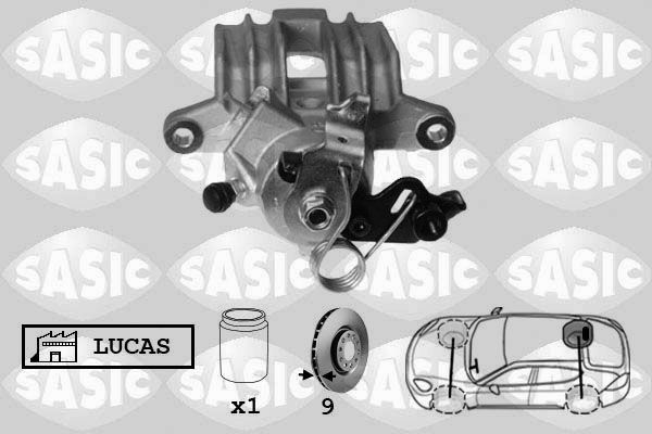 SASIC 6506073 Brake Caliper