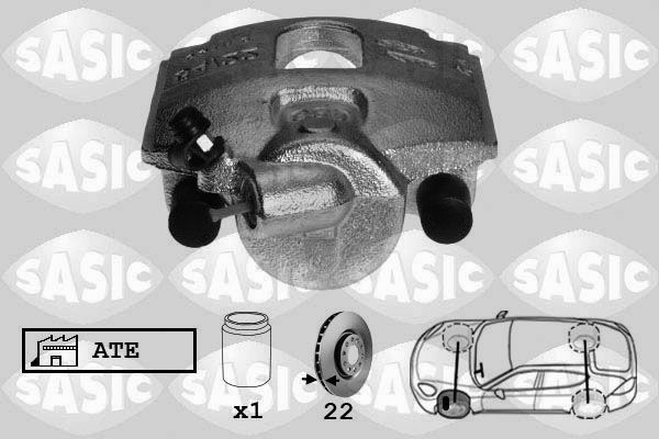 SASIC 6506108 Brake Caliper