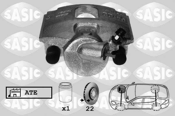 SASIC 6506109 Brake Caliper