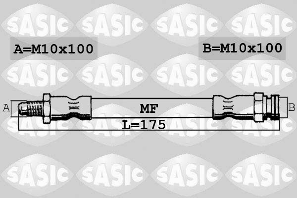 SASIC 6600021 Brake Hose