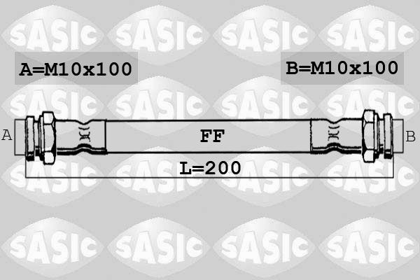 SASIC 6600034 Brake Hose