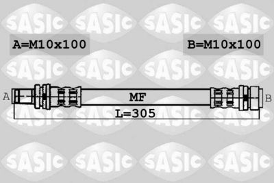 Brake Hose SASIC 6600052