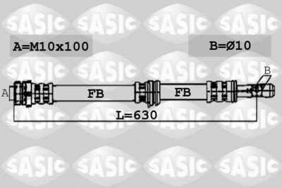 Brake Hose SASIC 6600058