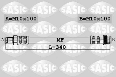 Brake Hose SASIC 6604011