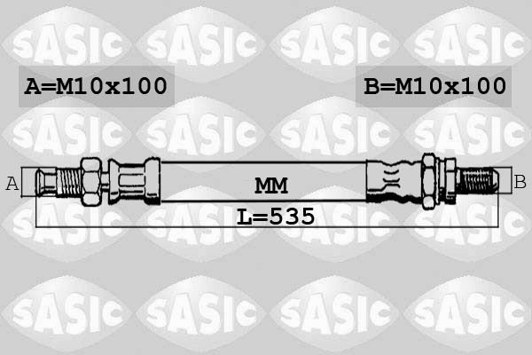 SASIC 6606005 Brake Hose