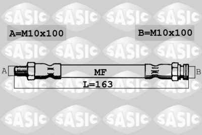 Brake Hose SASIC 6606027