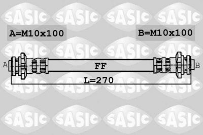 Brake Hose SASIC 6606036