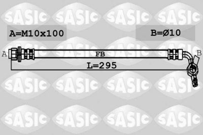 Brake Hose SASIC 6606058